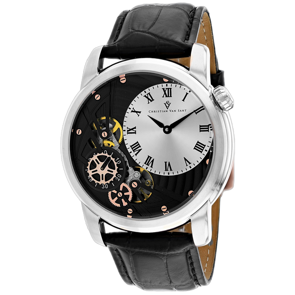 Christian Van Sant Stainless steel case watch in silver