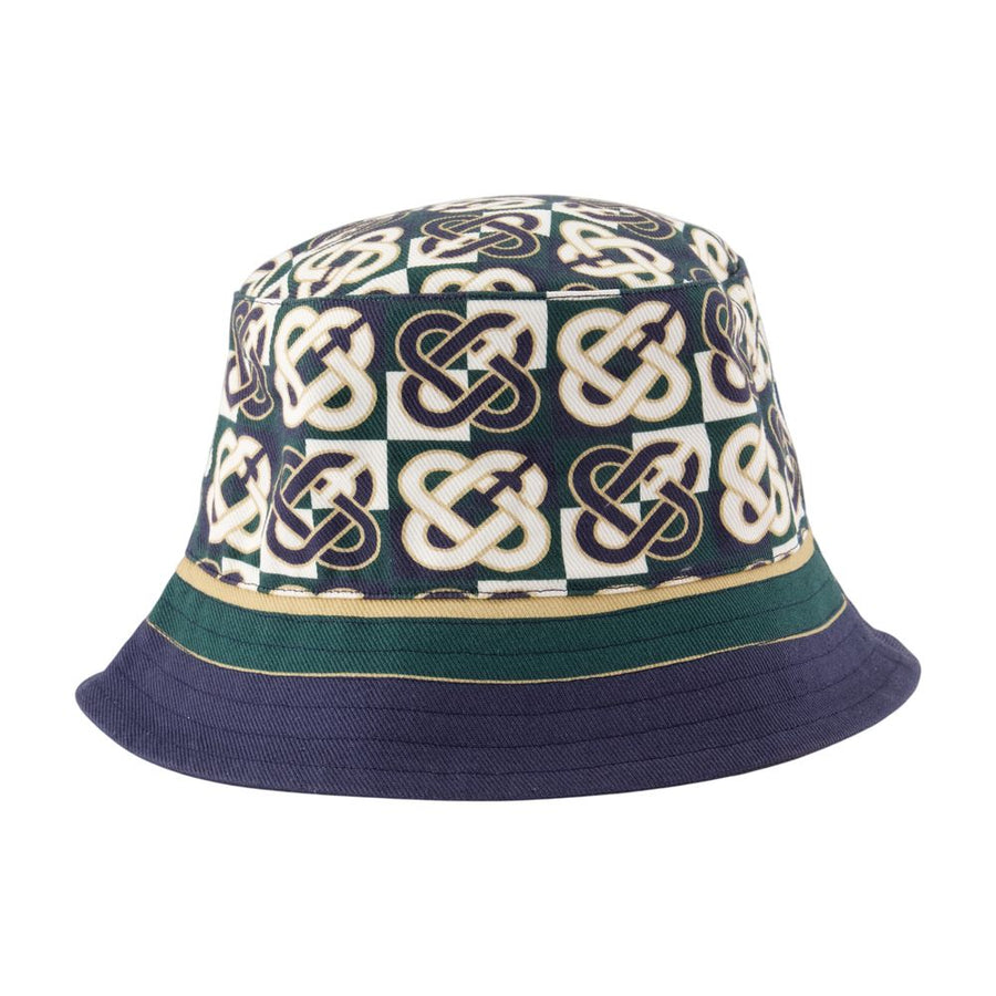 Casablanca A-HAT-003-03 Cotton bucket hat in navy