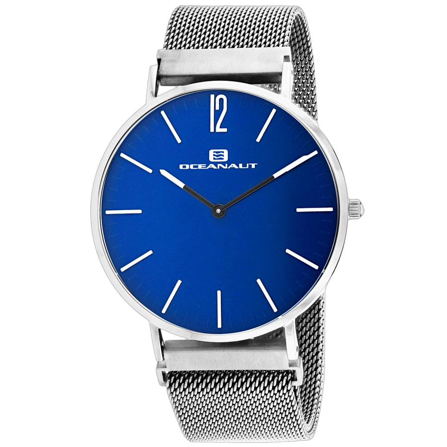 Oceanaut Stainless steel case watch in blue