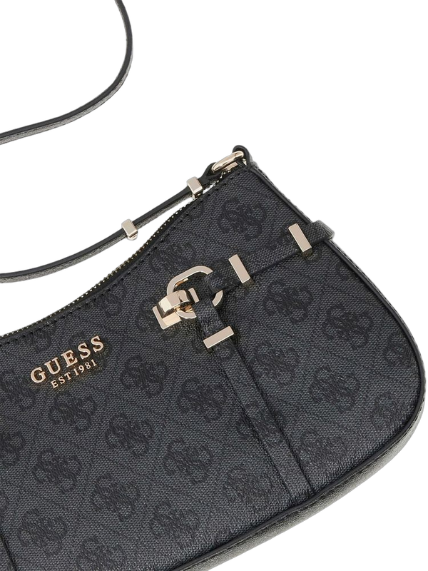 Guess 100% Polyurethane shoulder bag in black