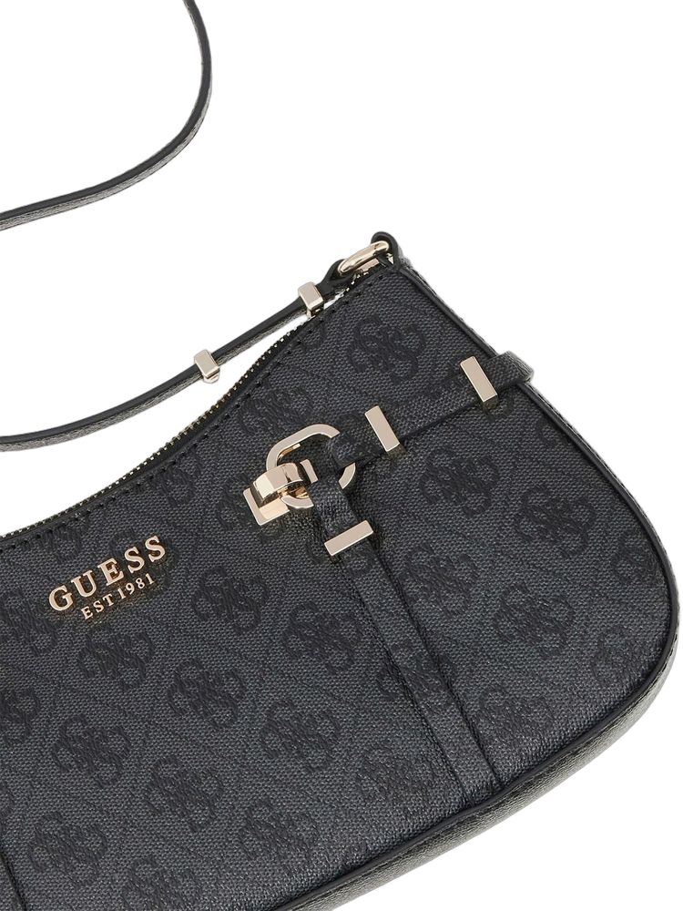 Guess 100% Polyurethane shoulder bag in black
