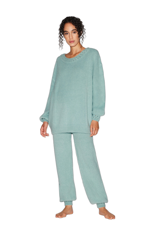 La Perla 70% Alpaca sweater in green