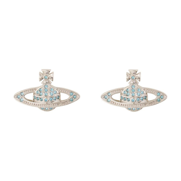 Vivienne Westwood Metal with crystal accents earrings in silver
