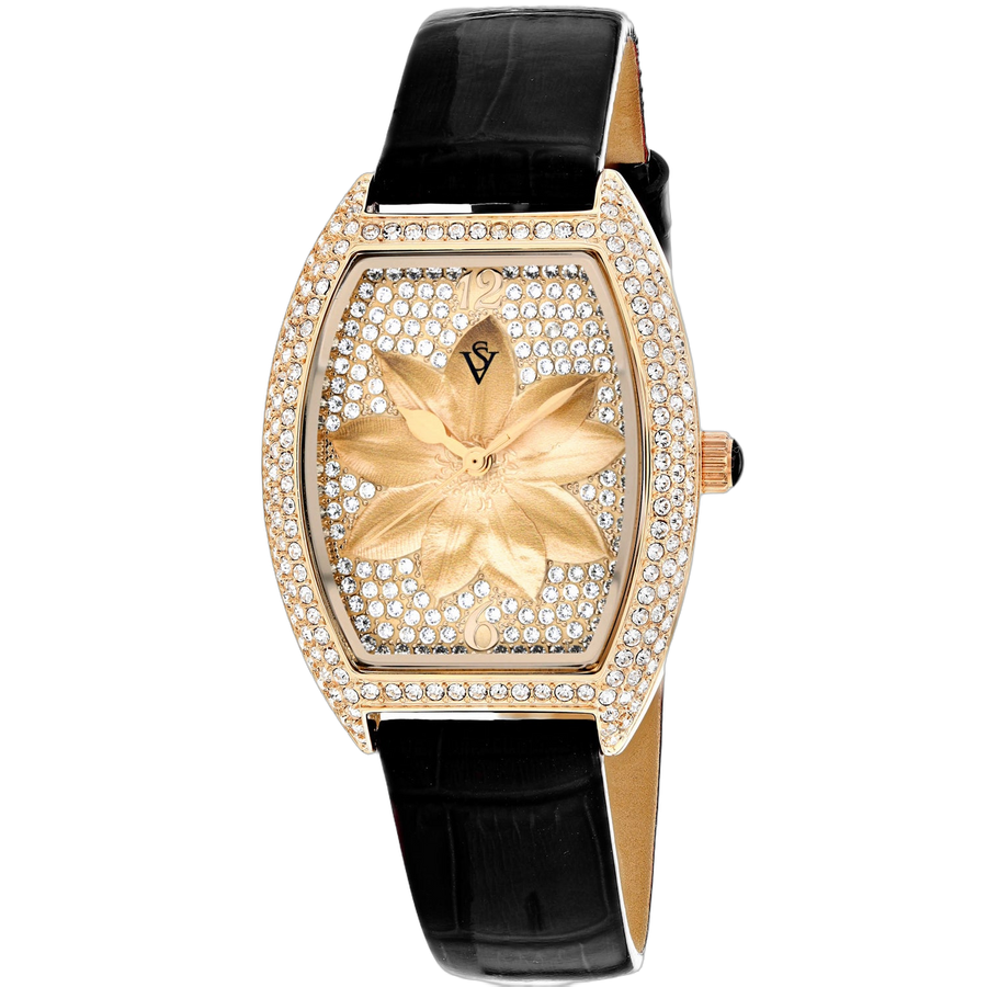 Christian Van Sant Stainless steel case watch in rose gold