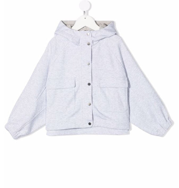 Brunello Cucinelli Cotton 45% jacket in grey