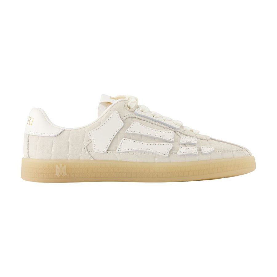 Amiri Calfskin sneaker in beige