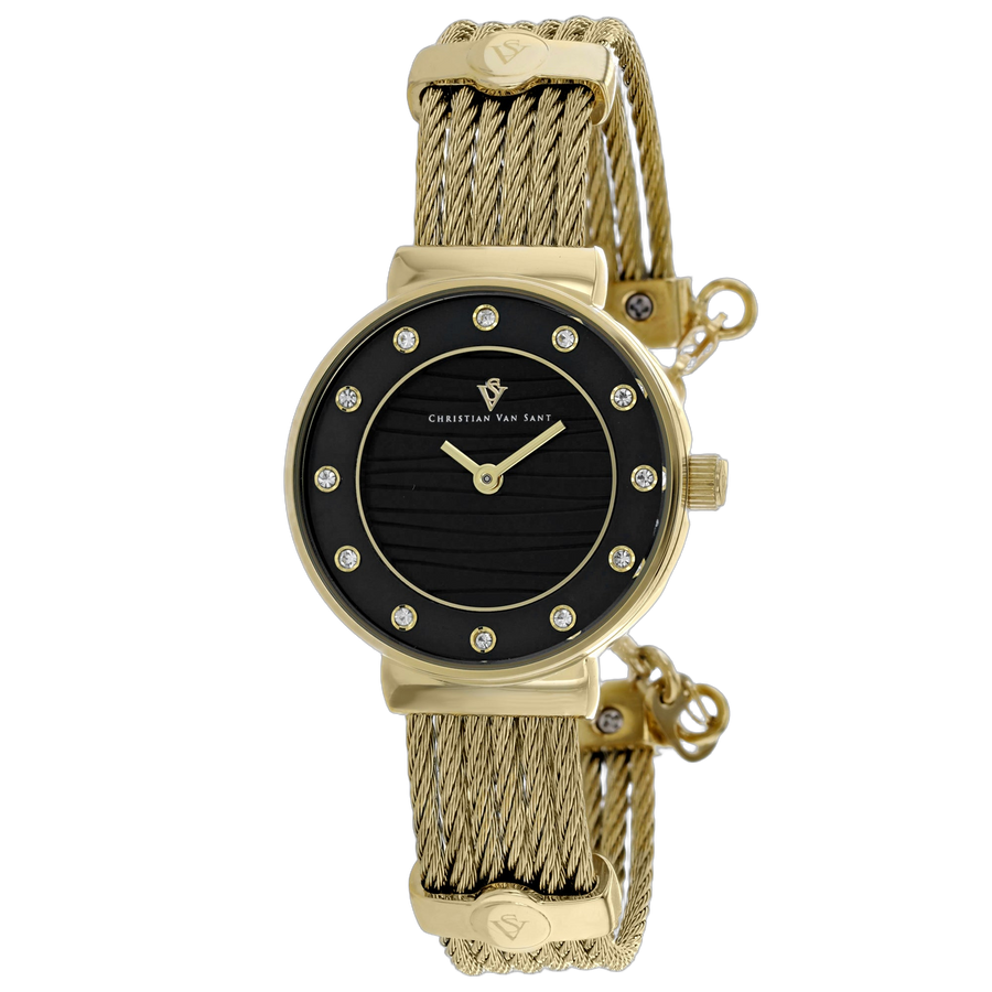 Christian Van Sant watch in gold