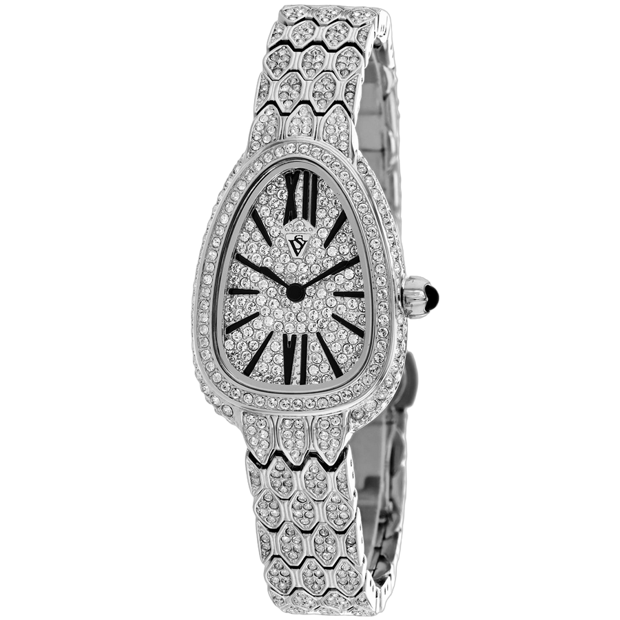 Christian Van Sant Stainless steel case watch in silver