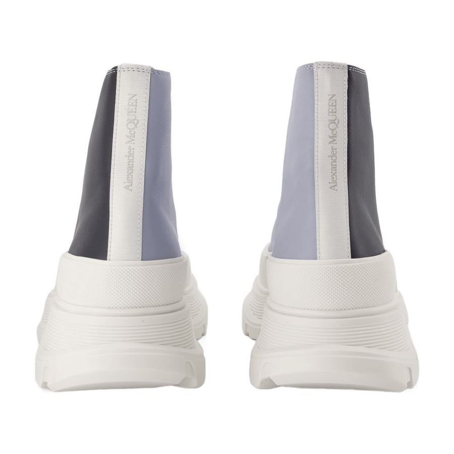Alexander McQueen Leather sneakers in multicolor