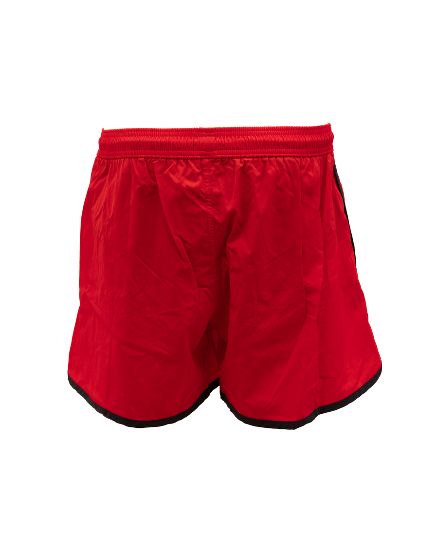 Red Polyamide Swim Shorts Swimwear
