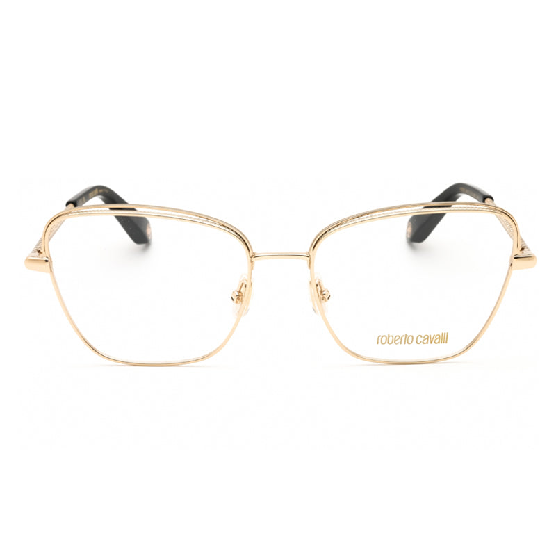 Roberto Cavalli VRC0690300 Metal frame with acetate temple tips eyeglasses in rose gold