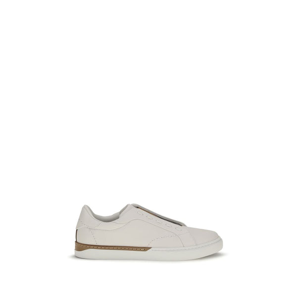Fendi Upper 100% Calf Leather Bos Taurus sneaker in white