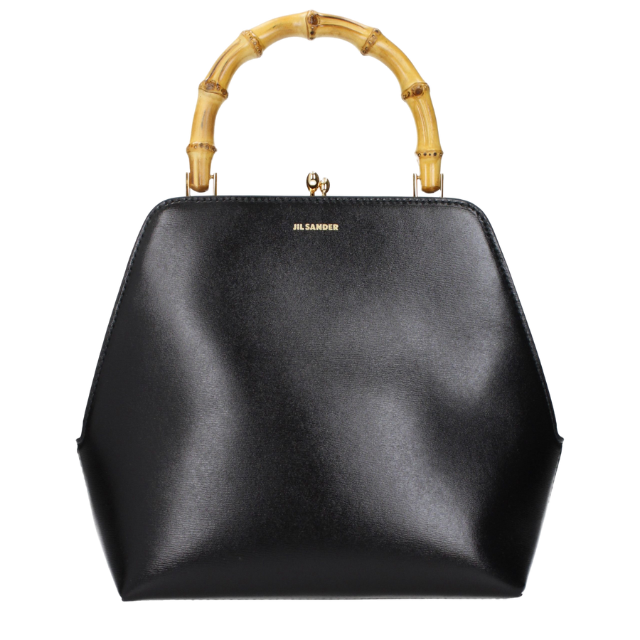 Jil Sander top handle bag in black