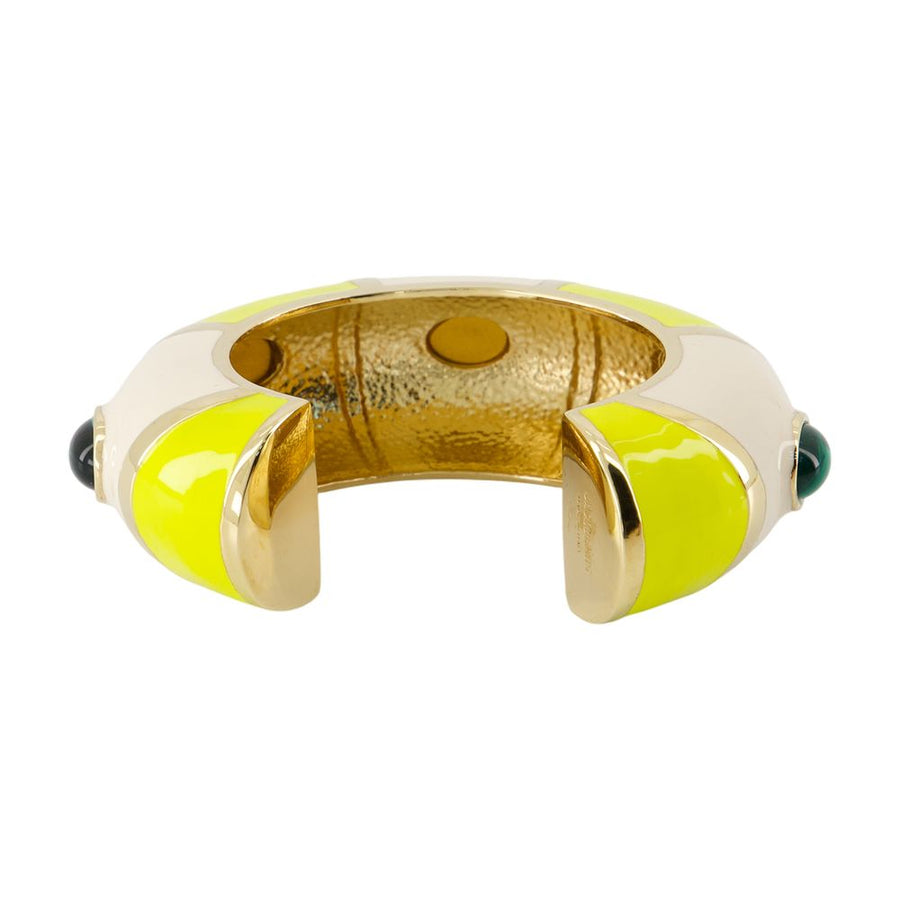 Jacquemus metal bracelet in white