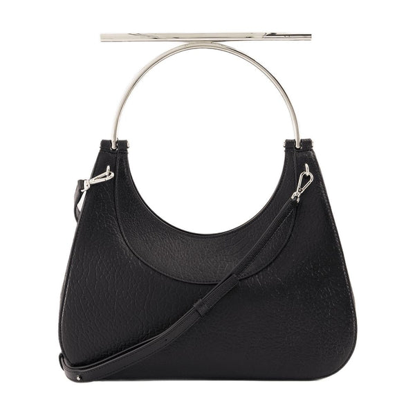 Alexander McQueen lambskin shoulder bag in black