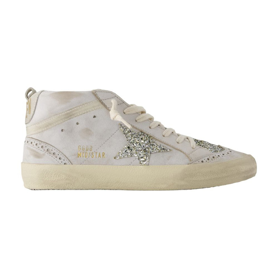 Golden Goose Deluxe Brand Calfskin sneaker in beige