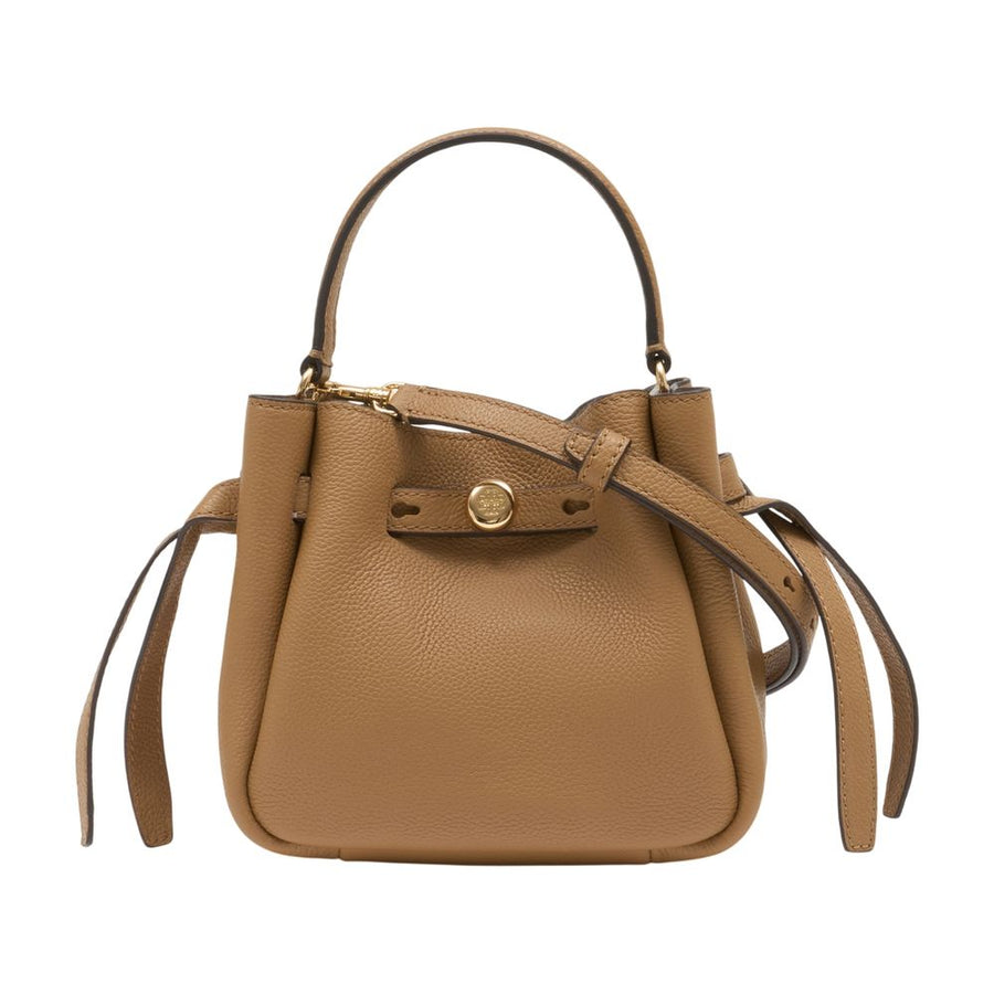Romy Mini Purse - Tory Burch Leather Beige Calfskin Bags / Crossbodies