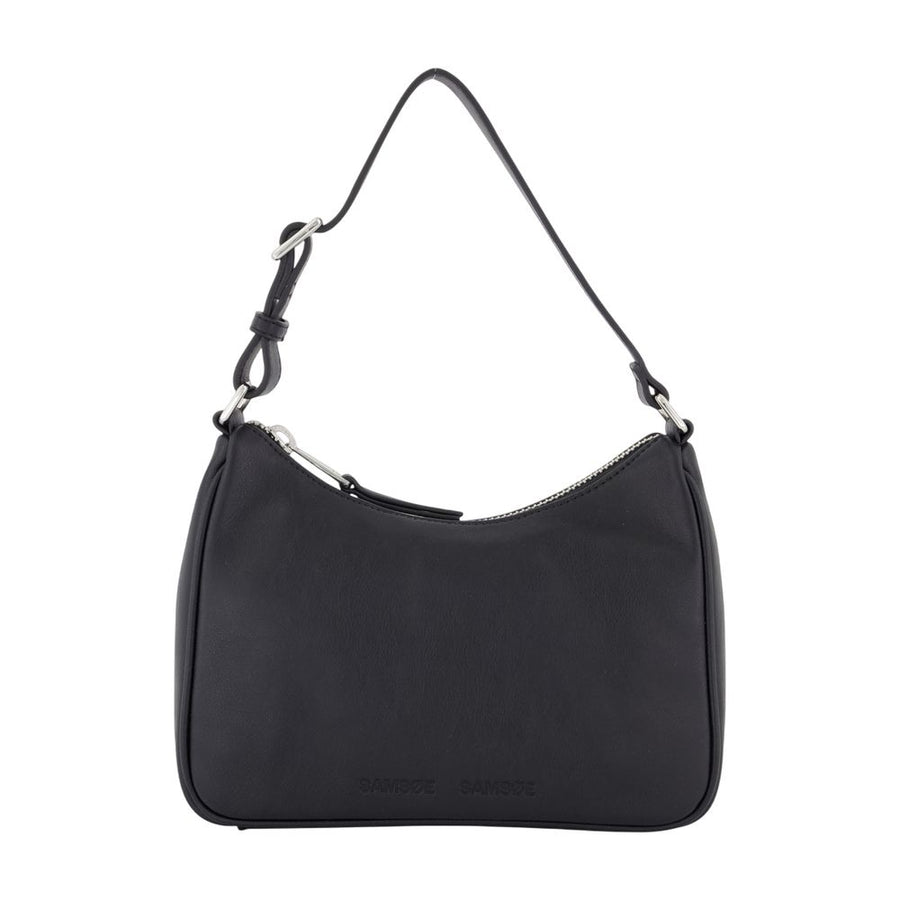 SamsøE SamsøE leather shoulder bag in black