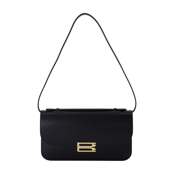 Victoria Beckham Calfskin shoulder bag in black