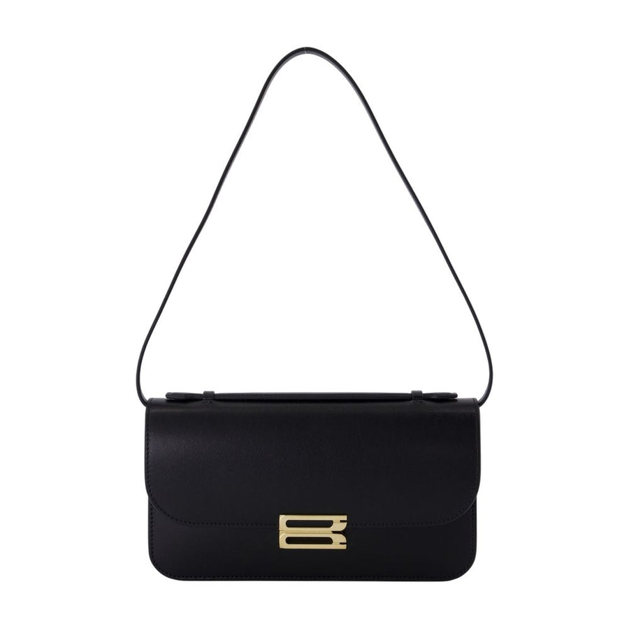 Victoria Beckham Calfskin shoulder bag in black