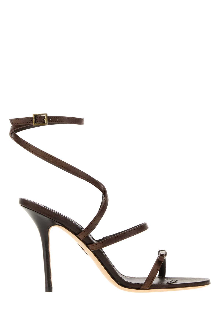 Dsquared2 Exterior: 100% Calf; Interior: 100% Leather; Sole: Leather sandal in brown