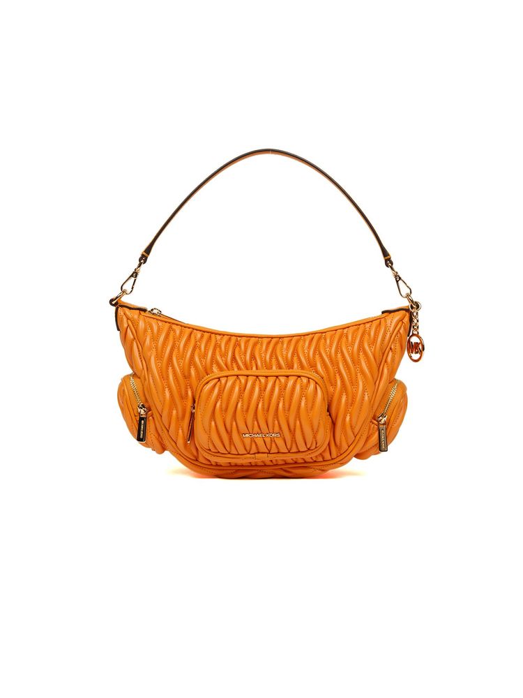 Michael Kors 100% Polyvinyl Chloride crossbody bag in orange