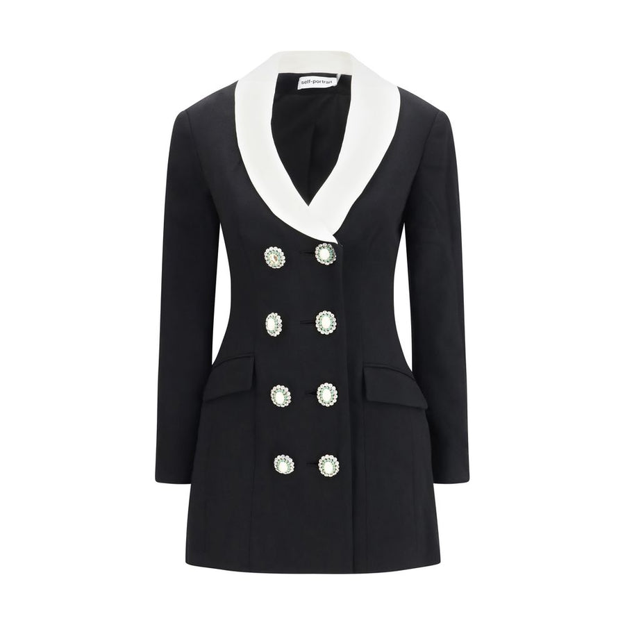 Black Wool Oves Aries Blazer Clothing