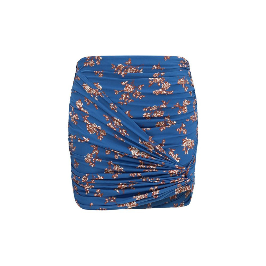 Magda Butrym 86% Polyamide mini skirt in blue