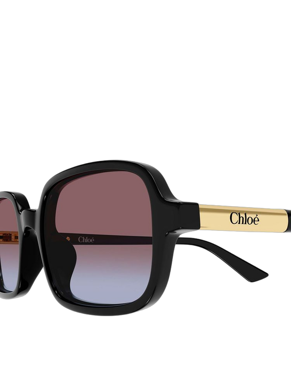 Chloé CH0363S Recycled acetate sunglasses in black