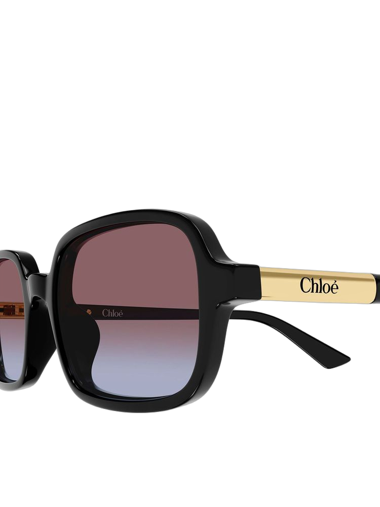 Chloé CH0363S Recycled acetate sunglasses in black
