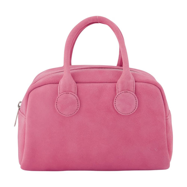 Margesherwood goatskin bowling bag in pink