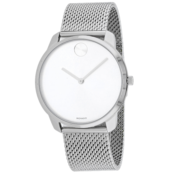 Movado Stainless steel case watch in silver