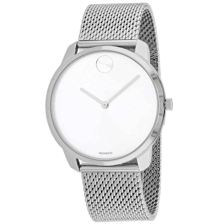 Movado Stainless steel case watch in silver