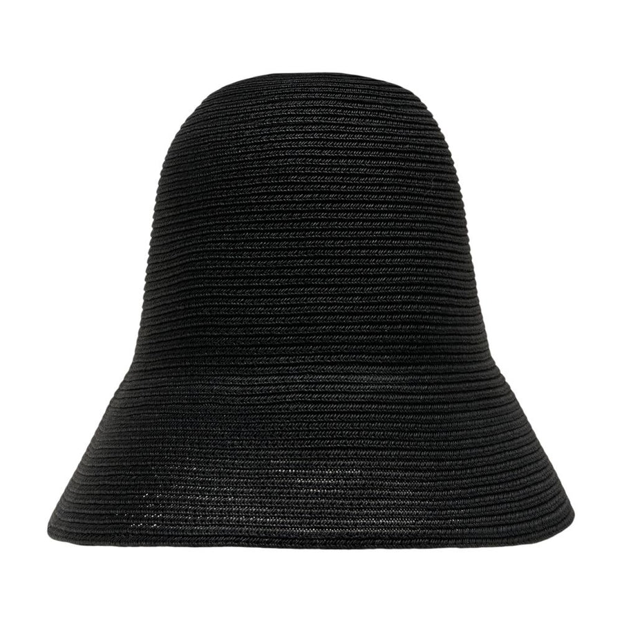 Toteme 253-WSH0044-FB0252-001 Recycled paper bucket hat in black