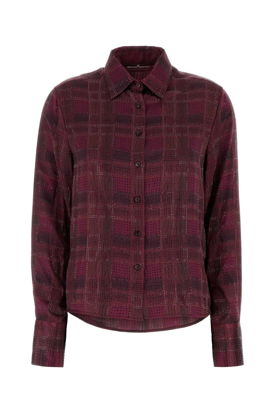 Camicia Strass Bordeaux Camicie