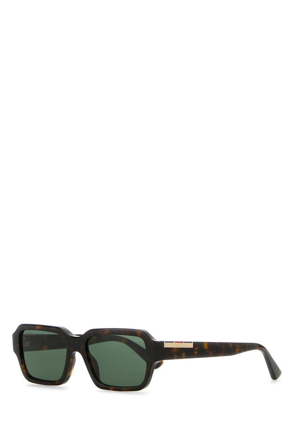 Printed Acetate Sunglasses Havanahavanagreen Exterior: Occhiali Da Sole
