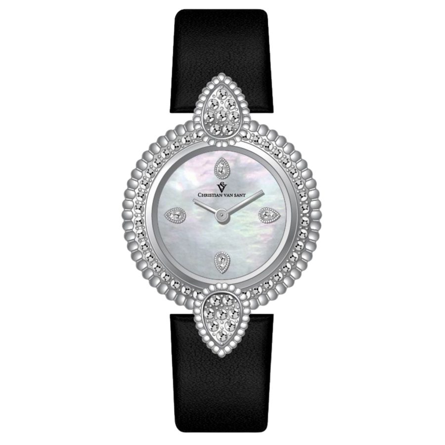 Christian Van Sant watch in silver