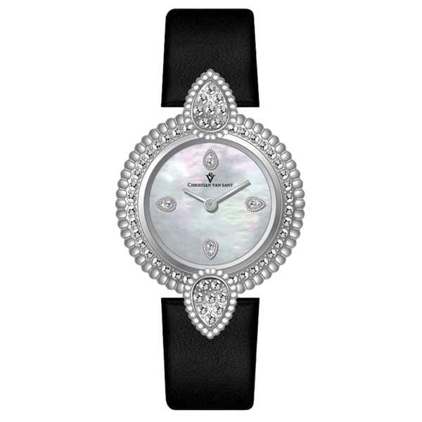 Christian Van Sant watch in silver