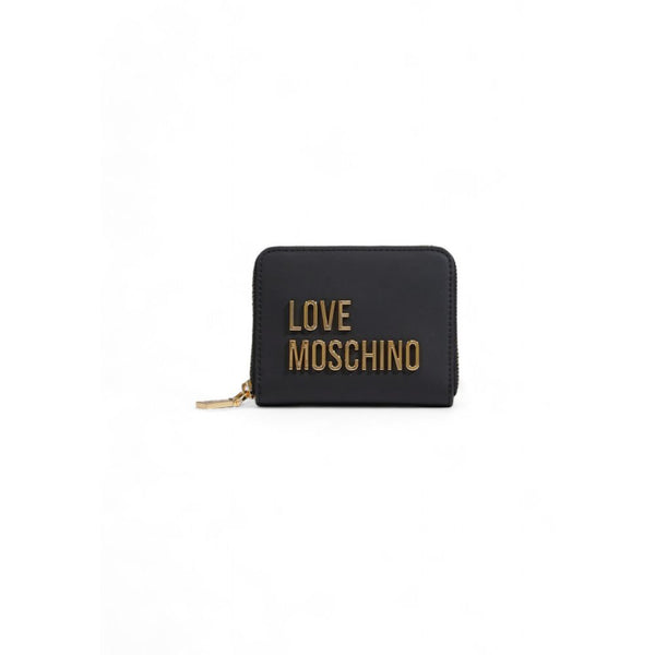 Love Moschino Polyurethane wallet in black