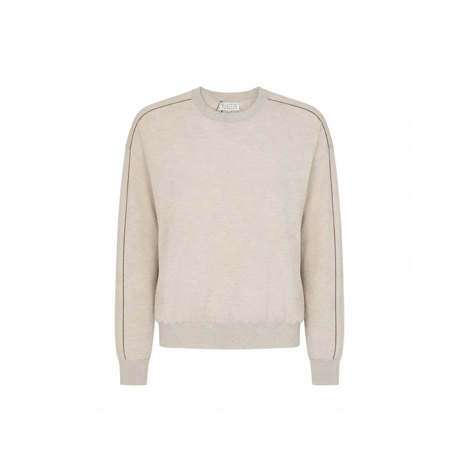 Brunello Cucinelli 70% Cashmere sweatshirt in beige