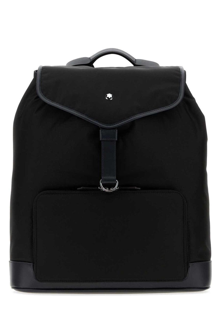Black Canvas Backpack Zaini