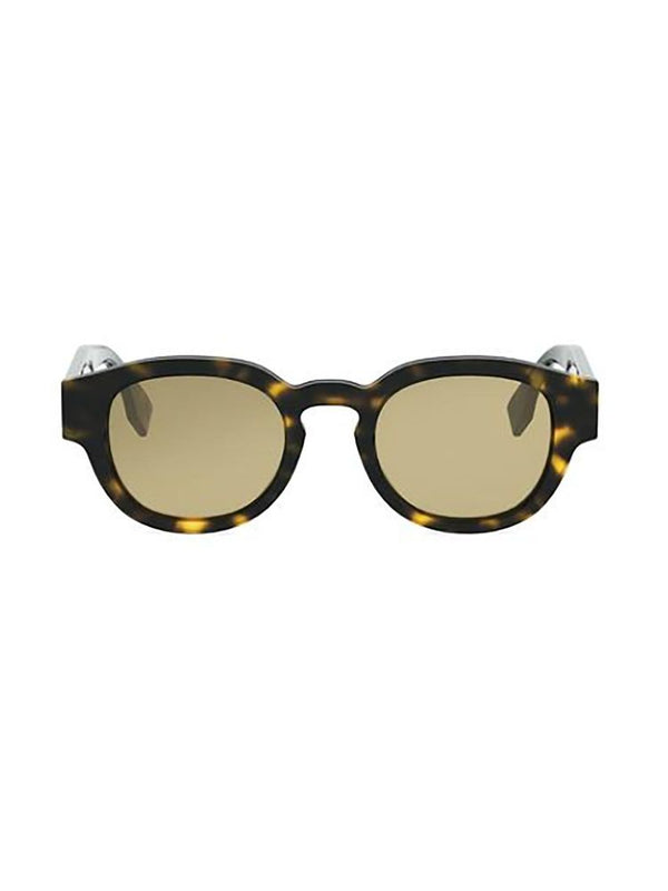 Fendi FE40182I Acetate frame sunglasses in brown