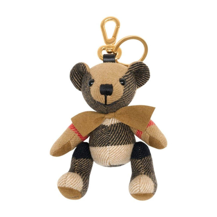 Burberry 8124868-A7026 Cashmere keychain in beige