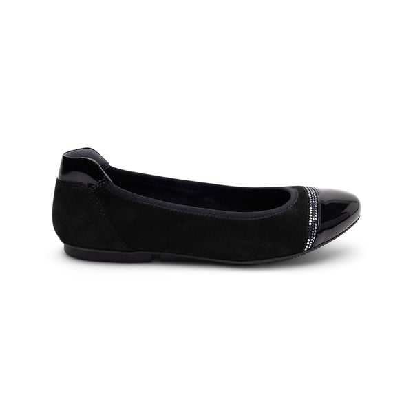 Hogan ballet flat in black