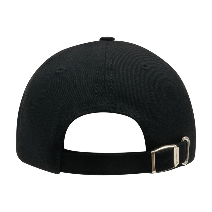 3.Paradis A-003-CO-M Wool baseball cap in black