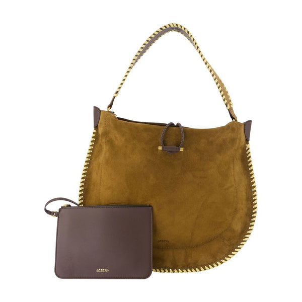 Isabel Marant Calfskin shoulder bag in khaki