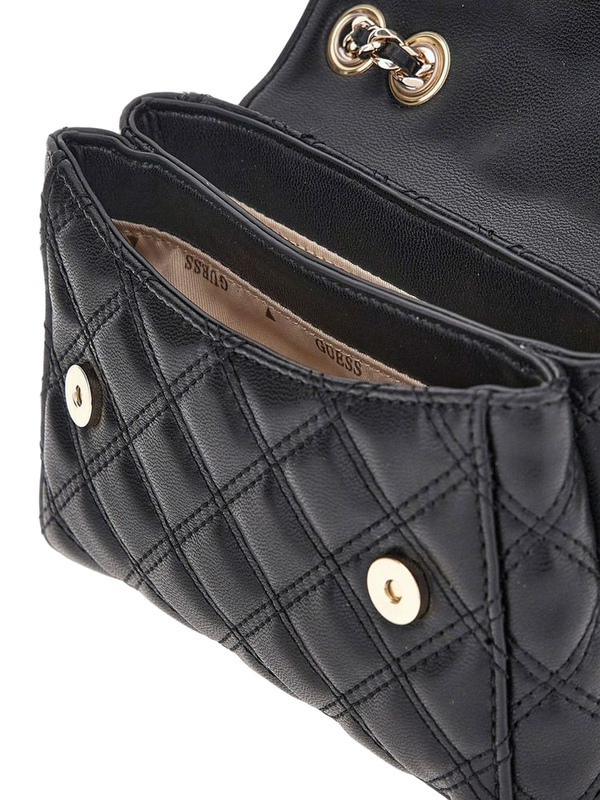 Guess 100% Polyurethane shoulder bag in black