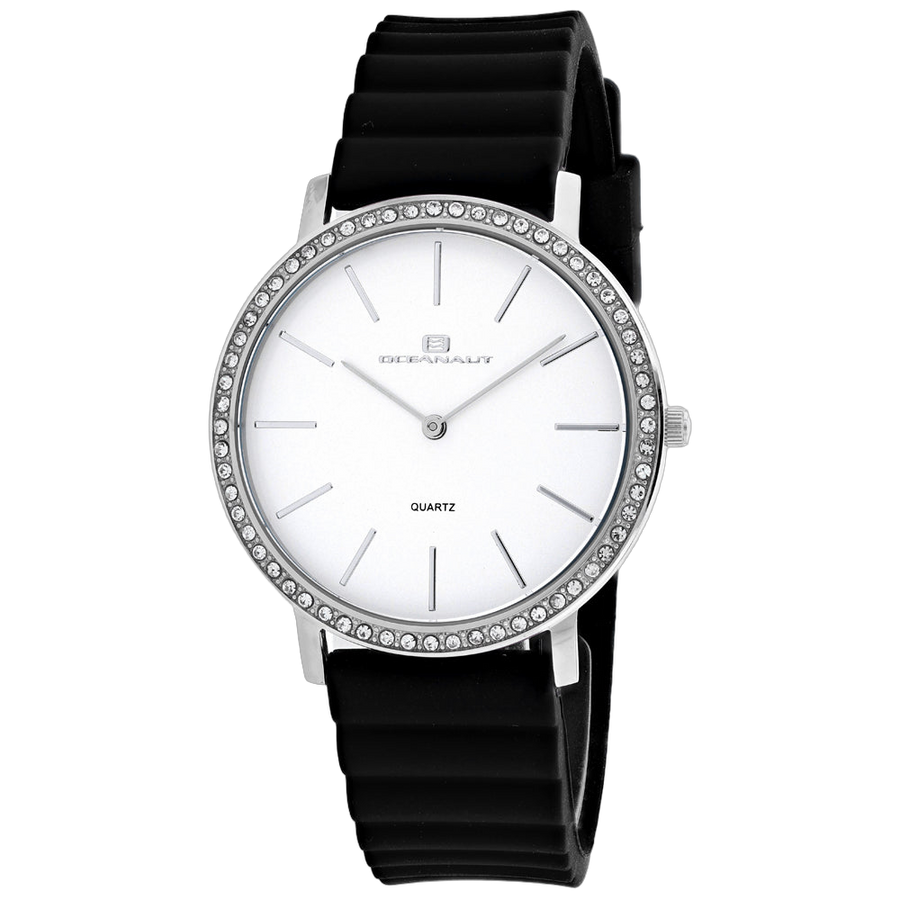 Oceanaut Stainless steel case watch in white
