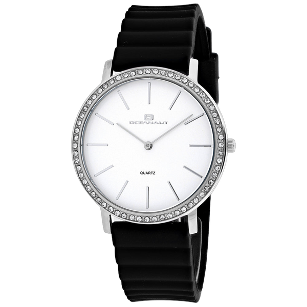 Oceanaut Stainless steel case watch in white