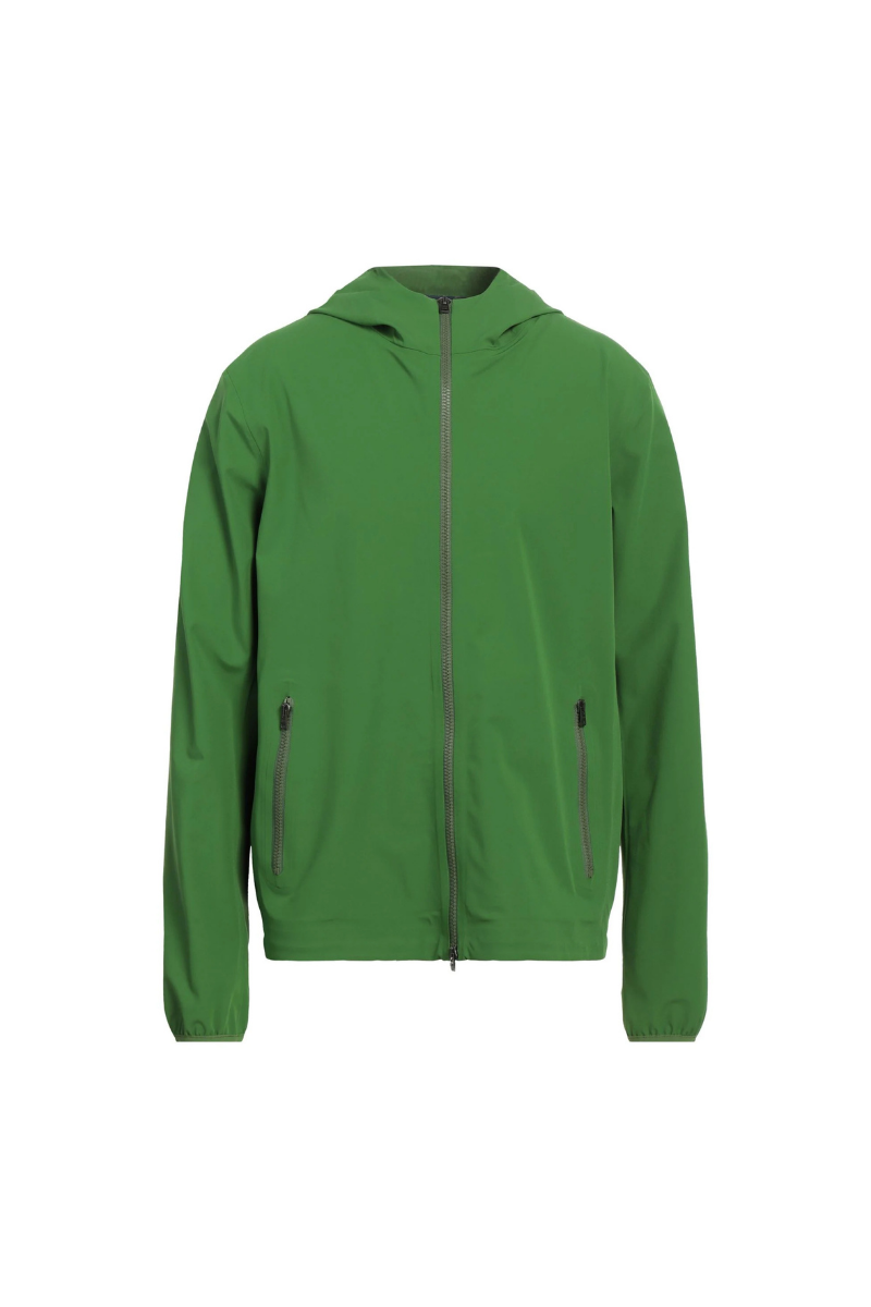 Herno 84% PA - 16% EA jacket in green